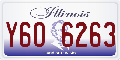 IL license plate Y606263
