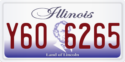 IL license plate Y606265