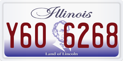 IL license plate Y606268