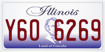 IL license plate Y606269