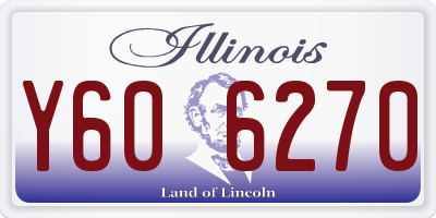 IL license plate Y606270