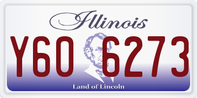 IL license plate Y606273