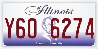 IL license plate Y606274