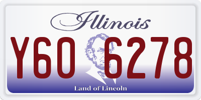 IL license plate Y606278