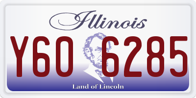 IL license plate Y606285