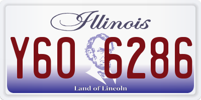 IL license plate Y606286