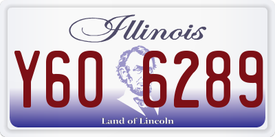 IL license plate Y606289