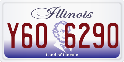 IL license plate Y606290
