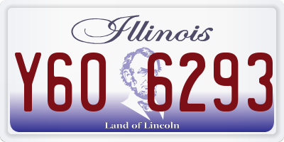 IL license plate Y606293