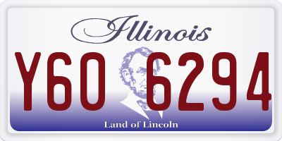IL license plate Y606294