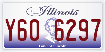 IL license plate Y606297