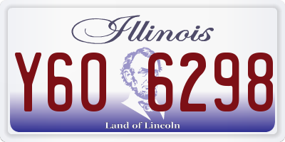 IL license plate Y606298