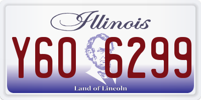 IL license plate Y606299