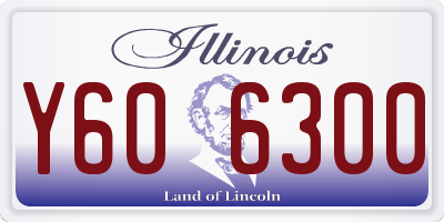 IL license plate Y606300