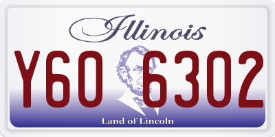 IL license plate Y606302