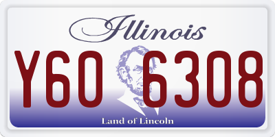 IL license plate Y606308