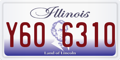 IL license plate Y606310