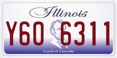 IL license plate Y606311