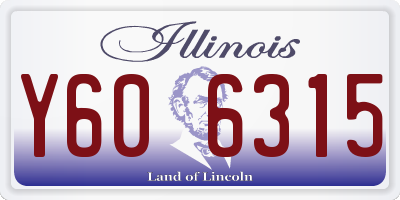 IL license plate Y606315
