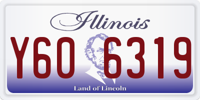 IL license plate Y606319