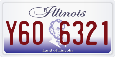 IL license plate Y606321
