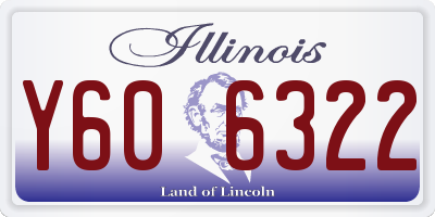 IL license plate Y606322