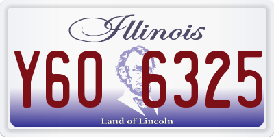IL license plate Y606325