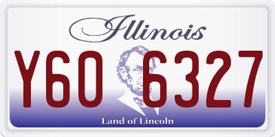 IL license plate Y606327