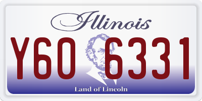 IL license plate Y606331