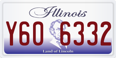 IL license plate Y606332