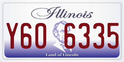 IL license plate Y606335