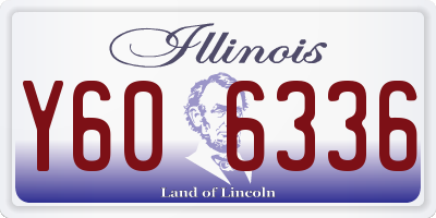 IL license plate Y606336