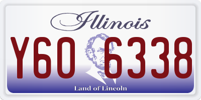 IL license plate Y606338