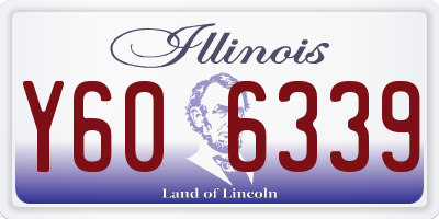 IL license plate Y606339