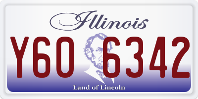 IL license plate Y606342