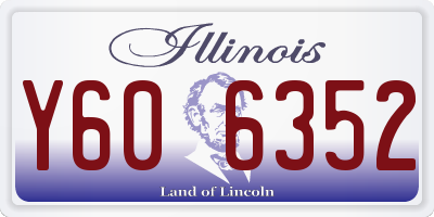 IL license plate Y606352
