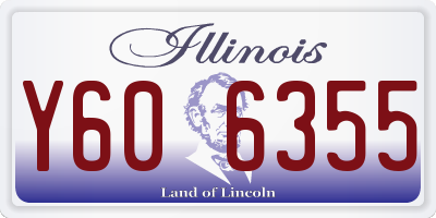 IL license plate Y606355