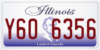 IL license plate Y606356