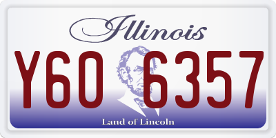 IL license plate Y606357