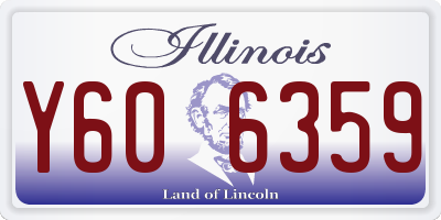 IL license plate Y606359