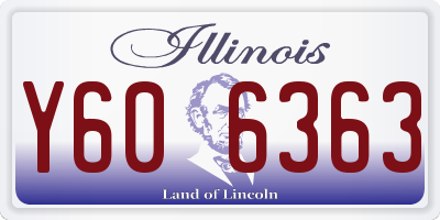 IL license plate Y606363