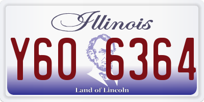 IL license plate Y606364