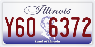 IL license plate Y606372