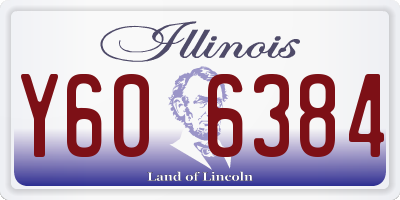 IL license plate Y606384