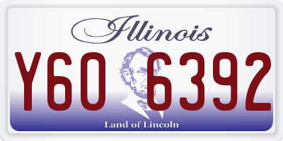 IL license plate Y606392