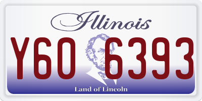 IL license plate Y606393
