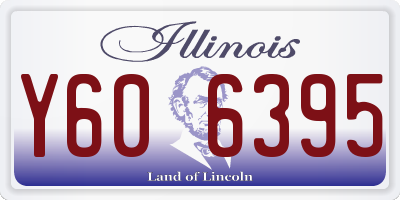 IL license plate Y606395