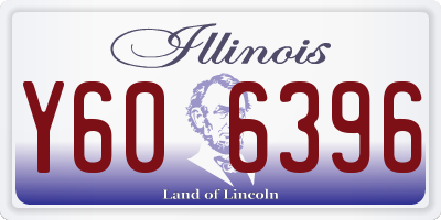 IL license plate Y606396