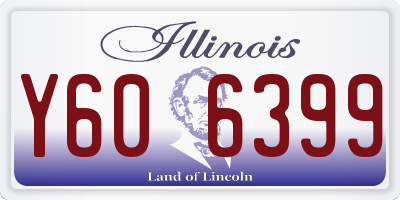 IL license plate Y606399