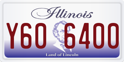 IL license plate Y606400